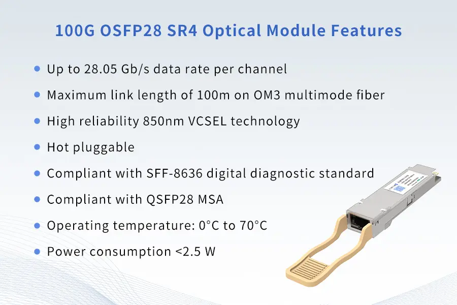100G OSFP28 SR4 Optical Module Features.jpg