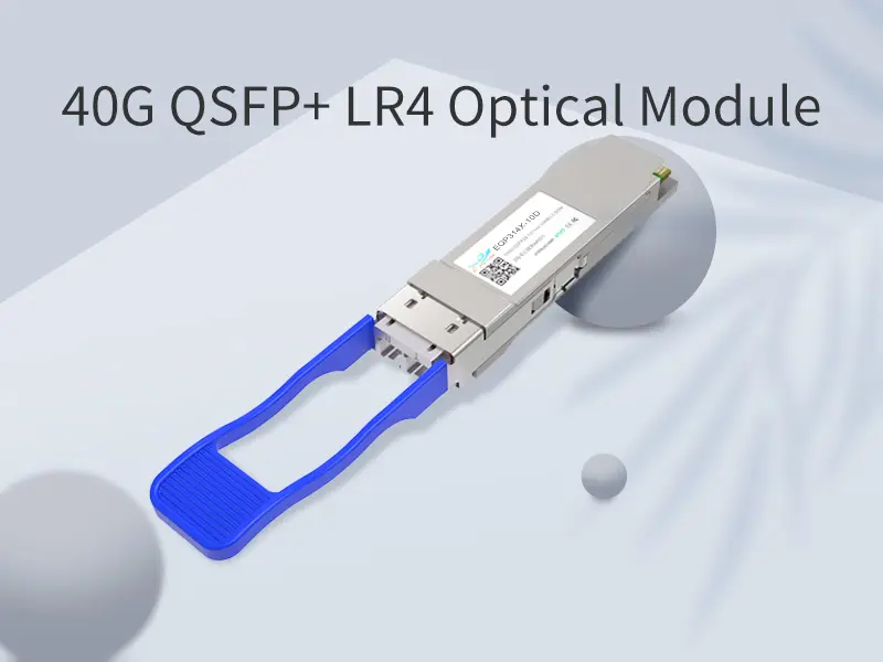 Comparative analysis of 40G QSFP+ LR4  optical transceiver transmission schemes